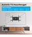 Auronic TV-Halterung - drehbar und neigbar - 23 bis 60 Zoll - bis zu 45 KG - Schwarz