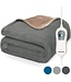 Auronic Auronic Electric Heat Blanket - Überdecke - 2 Personen - 3 Stufen - Mit Timer - 200 x 180 cm - Grau