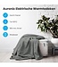 Auronic Electric Heat Blanket - Überdecke - 2 Personen - 3 Stufen - Mit Timer - 200 x 180 cm - Grau