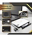 Externer DVD-Player für Laptop Weiß - Externer DVD-Brenner - Windows und Mac - USB 3.0 und C