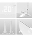 Auronic Electric Heater - Konvektorheizung mit Thermostat und Fernbedienung - Flächenheizung - bis zu 22 m3 - 2000 W - Weiß