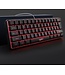 HXSJ V700 RGB Membran kabelgebundene Gaming-Tastatur - 61Tasten - Qwerty