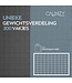 Calmzy 2.0 Schwerlast-Decke 7 KG - 150 x 200 cm - Dunkelgrau