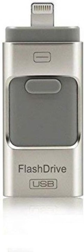 8719325402315 - - 3-in-1 Flash-Laufwerk - 8GB - für iPhone Android und PC oder Mac - Silber 8719325402315 - - 3-in-1 Flash-Laufwerk - 8GB - für iPhone Android und PC oder Mac - Silber