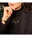 Laura Ferini Damenhalskette Romana Gold - Goldkette mit Glied - 18K Gelbgold vergoldet - Halskette - Halskette - Schmuck - Accessoires - Damenhalskette mit Anhänger