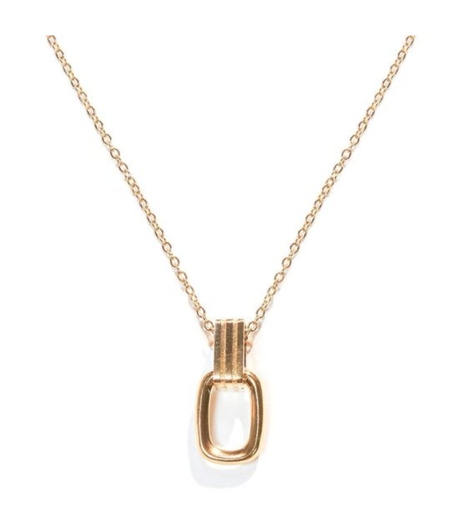 Laura Ferini Damenhalskette Dolci Sogni Gold - Goldkette mit Anhänger - 18K Gelbgold vergoldet - Halskette - Halskette - Schmuck - Accessoires - Damenhalskette mit Anhänger