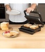 Safecourt Kitchen - Sandwichmaker - Kontaktgrill - Grillgerät - Einstellbare Temperatur - Schwarz/RSV