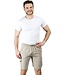 Herren Cargo-Shorts mit elastischem Kordelzug sand Größe XXL