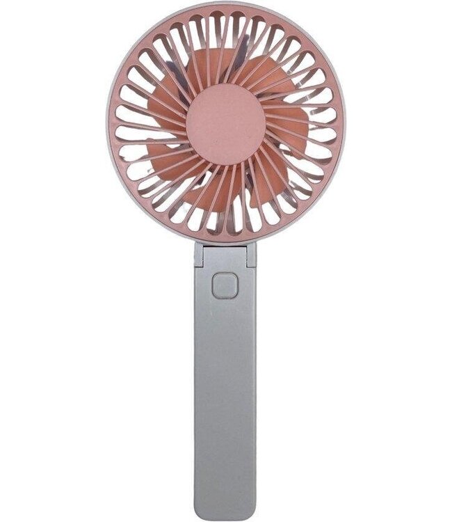 Mini Ventilator - Tischventilator - Kleiner Ventilator - Tragbarer Ventilator - Handventilator - Tischventilator - Schreibtischventilator - Rosa