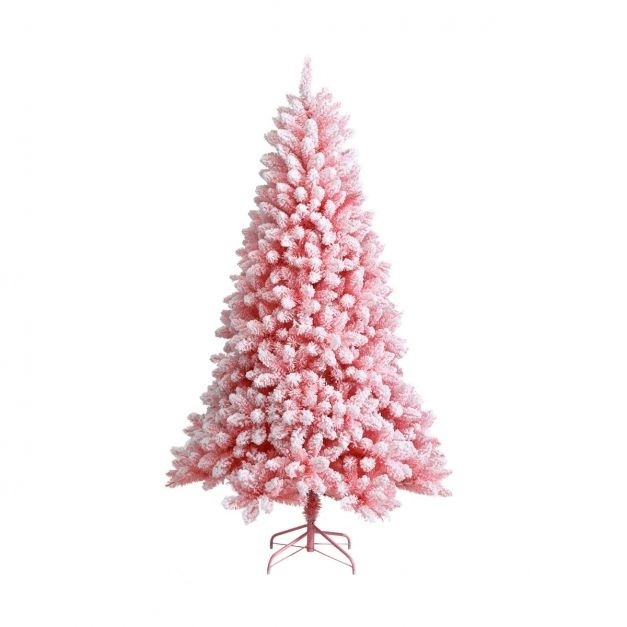 Weihnacht und günstig Kaufen-Coast 180 cm schneebedeckter künstlicher Weihnachtsbaum mit 920 Zweigen und Metallständer rosa. Coast 180 cm schneebedeckter künstlicher Weihnachtsbaum mit 920 Zweigen und Metallständer rosa <![CDATA[Suchen Sie noch nach einer festlich