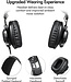 EasySMX VIP-003S Over-Ear Stereo Gaming-Headset mit Mikrofon und RGB-LED-Beleuchtung, schwarz