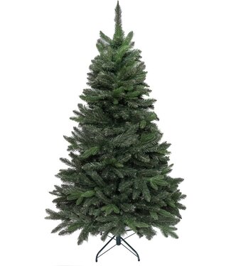 PristinePine PristinePine Full Artificial Christmas Tree 210 cm - Robuster Weihnachtsbaum - Metallsockel - Schnell aufzustellen - 30 Jahre