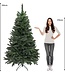 PristinePine Full Artificial Christmas Tree 210 cm - Robuster Weihnachtsbaum - Metallsockel - Schnell aufzustellen - 30 Jahre