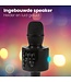 Auronic Karaoke-Mikrofon - Für Kinder und Erwachsene - Bluetooth - Drahtlos - mit Lautsprecher - Schwarz