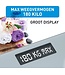 Grundig Waagen - Digitale Personenwaage - von 2 kg bis 180 kg - Grau