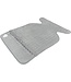 Tomado THP0603G - Elektrisches Wärmekissen - 60 x 40 cm - Geeignet für Nacken, Schultern und Rücken - Grau
