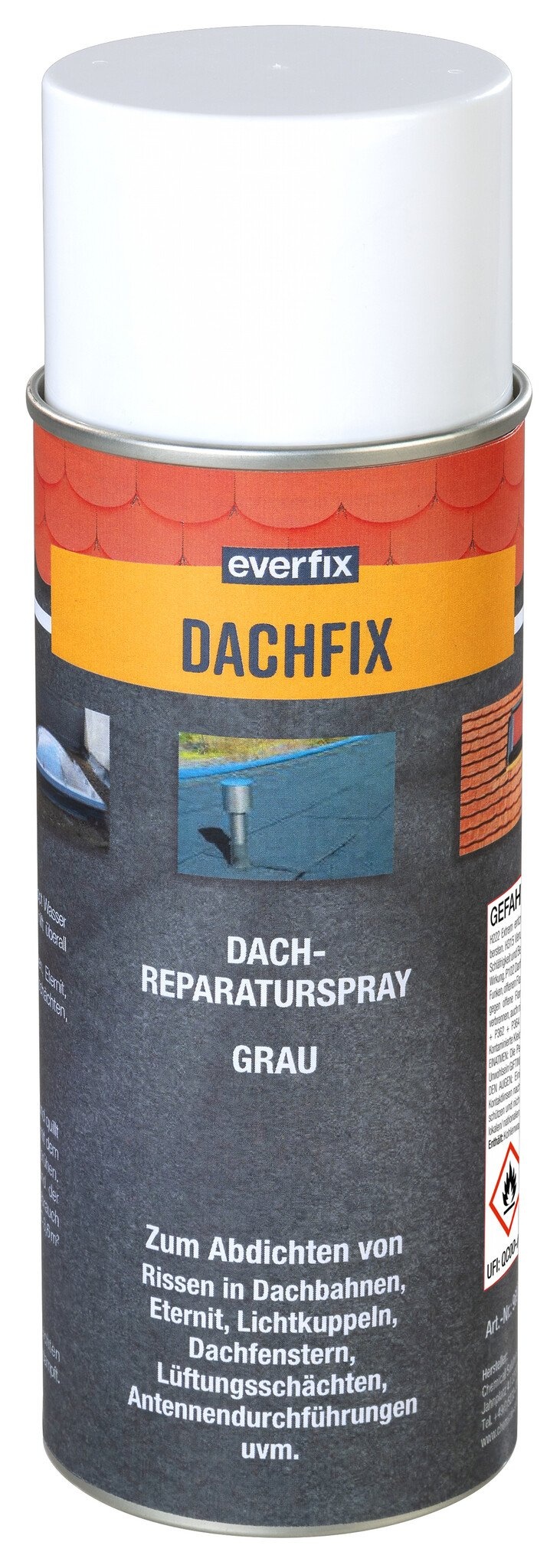 for 40 günstig Kaufen-Dachreparaturspray, grau, 400 ml. Dachreparaturspray, grau, 400 ml <![CDATA[* Stoppt Wasser sofort * Haftet auf trockenen Oberflächen * Hilft überall leicht, schnell und sauber * Ausreichend für ca. 0,5 - 3,0 m²Nur für den Außenbereich geeignet. Lä