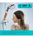 Easymaxx, wassersparender ionischer Duschkopf mit Filter - Mineralperlen - Hochdruck-Handbrause reinigt Wasser - 3 Strahlarten - Regenbrause - Massagedusche