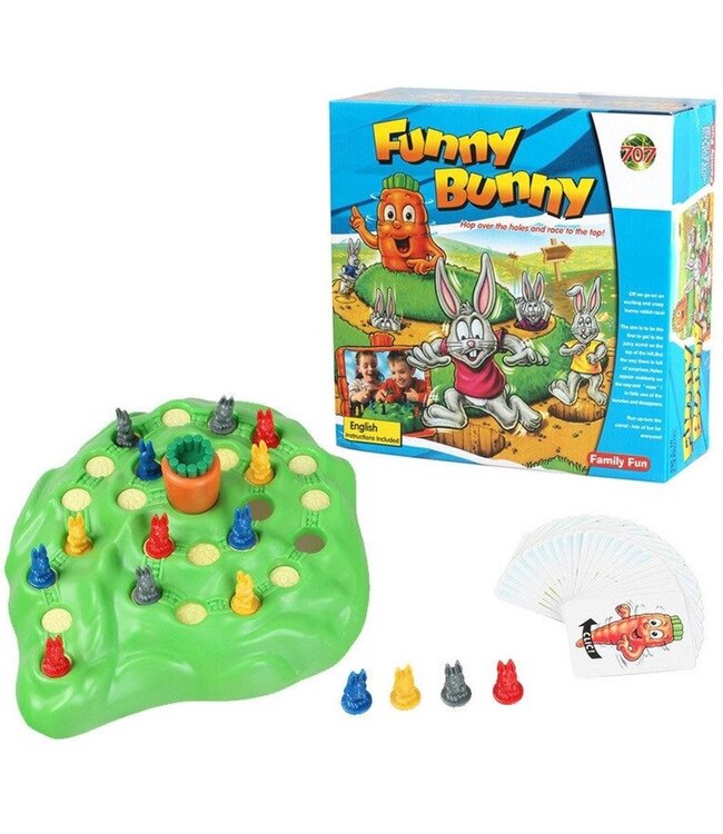 HaveFun Rabbit Race - Kinderspiel - Geschenk Kinder - Actionspiel