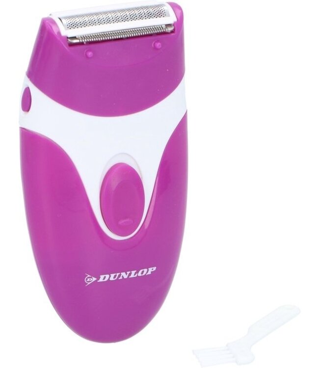 Dunlop Ladyshave - Rasierer für Frauen - Abgerundeter Rasierer - Batteriebetrieben (2xAAA exkl.)