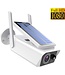 PuroTech - IP-Sicherheitskamera - Außenkamera mit Solarpanel - Solarbetrieben - Drahtlos - Wifi Smart Wasserdicht IP66 - 1080P HD - Nachtsicht - Mit Rekorder