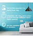 alpina Smart Home - Bewegungssensor - 3V - Bewegungsmelder für Innenräume - 5M Erkennung - Zigbee Gateway - alpina Smart Home App