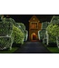 Deuba-Weihnachtslichternetz mit 160 warm-weißen LEDs | für den Innen- und Außenbereich | 200 x 150 cm | MIT Fernbedienung