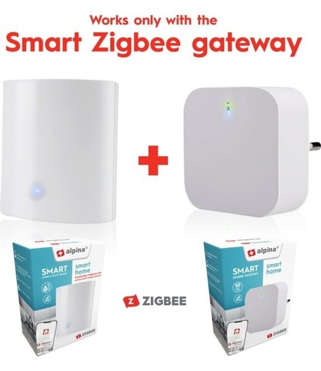 Alpina alpina Smart Home Slimme Klimaat en Luchtvochtigheidsmeter