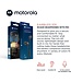 Motorola Ohrstöpsel mit Kabel 105 - Ohrstöpsel mit Mikrofon - In-Ear Ohrstöpsel - Inkl. 6 Silikon Ohrstöpsel in S, M und L - In-Line Mikrofon - Kristallklarer Klang - Schwarz