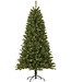 Giftsome Giftsome Weihnachtsbaum - Weihnachtsbaum mit LED-Lichtern - Klappbare Äste - Warmweißes Licht - 185 CM - Grün