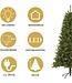 Giftsome Weihnachtsbaum - Weihnachtsbaum mit LED-Lichtern - Klappbare Äste - Warmweißes Licht - 185 CM - Grün