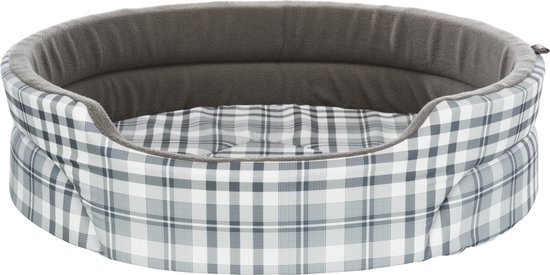 45 x  günstig Kaufen-Trixie Hundekorb Lucky Plaid Beige/Grau. Trixie Hundekorb Lucky Plaid Beige/Grau <![CDATA[Trixie Hundekorb Lucky Plaid Beige/Grau 45x35 cm Baumwolle/Fleece Futter Schaumstoffpolsterung Agiles Kissen mit zwei verschiedenen Designs Rutschfester Boden Materi