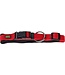 Hunter Vario Plus Hundehalsband - 40-45 cm - Rot/Schwarz