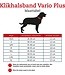 Hunter Vario Plus Hundehalsband - 30-35 cm - Rot/Schwarz