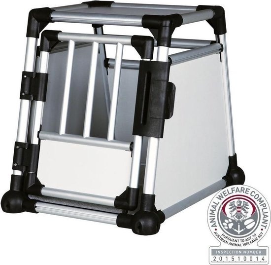 Silber Ort günstig Kaufen-Trixie Transportbox Alumimium Silber/Hellgrau Größe - 94x75x88cm. Trixie Transportbox Alumimium Silber/Hellgrau Größe - 94x75x88cm <![CDATA[Trixie Transportbox Alumimium Silber/Hellgrau Die Aluminium-Transportbox von Trixie ist ein sta