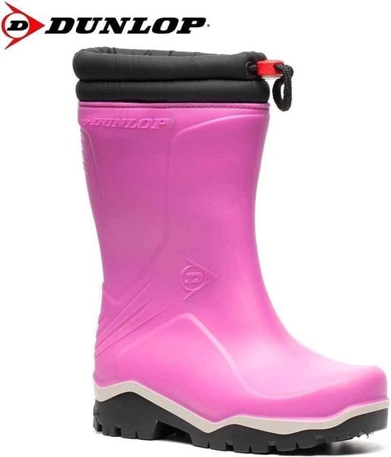 8713197361084 - Kinder-Stiefel Kids Blizzard pvc Gr 35 gefüttert pink schwarz K374061 - Dunlop 8713197361084 - Kinder-Stiefel Kids Blizzard pvc Gr 35 gefüttert pink schwarz K374061 - Dunlop