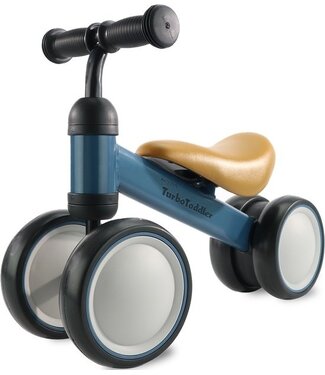 LifeGoods LifeGoods TurboToddler Balance Bike - Spielzeug ab 1 Jahr - Kinder Roller - Marine Blau