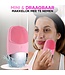 MoreWomen® - Elektrischer Gesichtsreiniger - Gesichtsbürste - Gesichtsschrubber - Wasserdicht