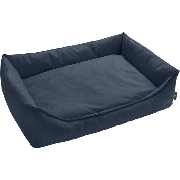 Der praktische günstig Kaufen-Hunter Hundesofa Eiby 80x60 cm Blau. Hunter Hundesofa Eiby 80x60 cm Blau <![CDATA[Das EIBY Hundesofa fügt sich elegant und stilvoll in die heimischen vier Wände ein. Der robuste Stoff ist mit der innovativen und praktischen EASY CLEAN-Technologie ausges