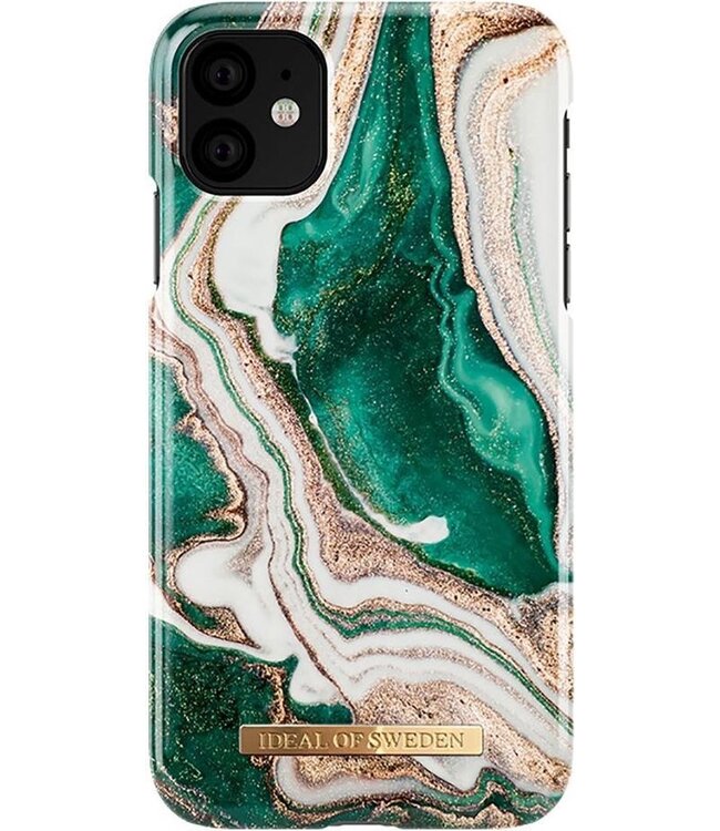 Apple iPhone 11 Mode Fall Golden Jade Marmor