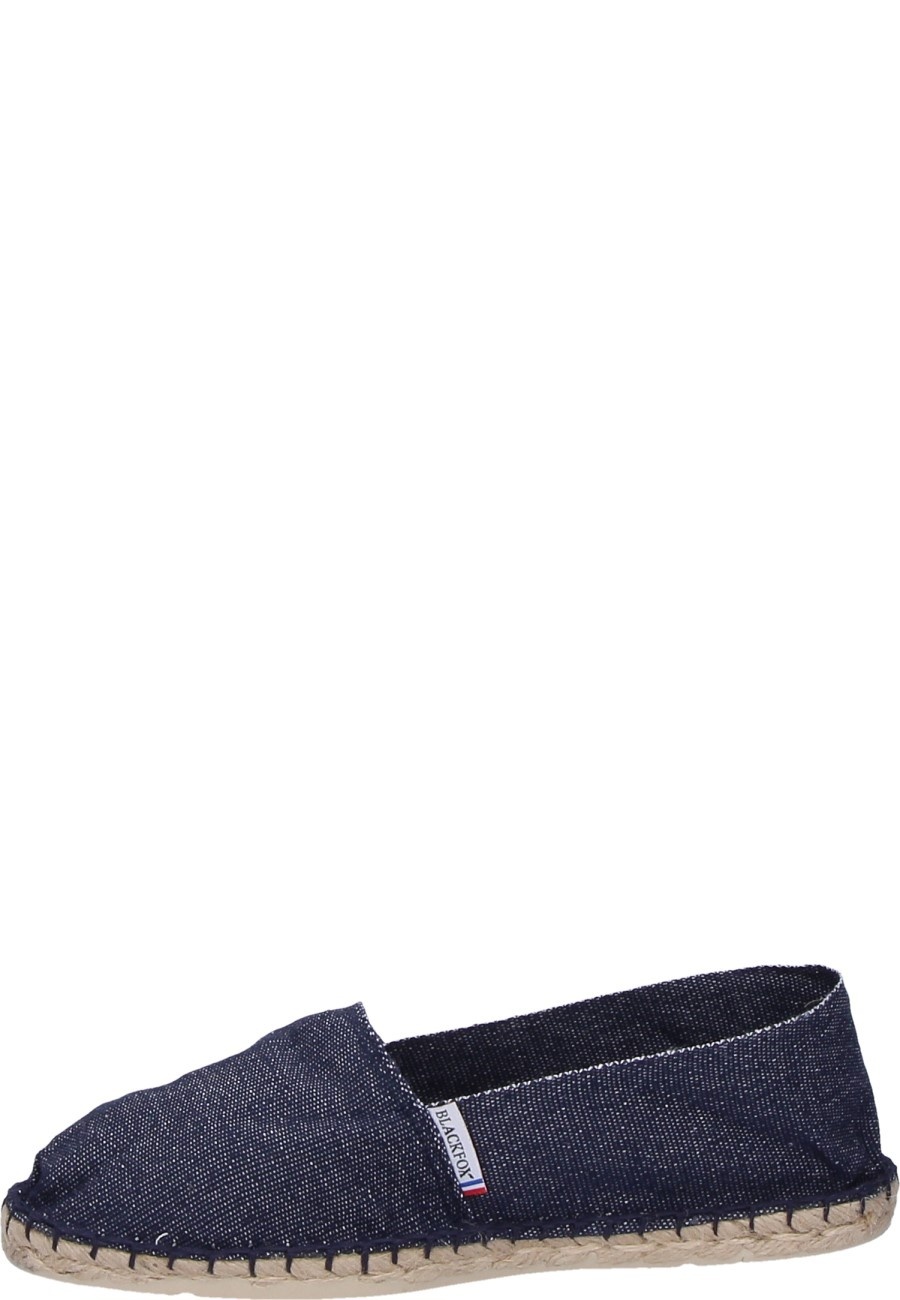 Pantoffeln mit günstig Kaufen-BlackFox | Bequeme Schuhe / Pantoffeln - Größe 46 - Farbe Blue Jeans. BlackFox | Bequeme Schuhe / Pantoffeln - Größe 46 - Farbe Blue Jeans <![CDATA[Sommergenuss mit der Blackfox Espadrille ENEKO Blue Jeans Spüren Sie die Sommerbrise u