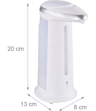 GS Quality Products Seifenspender mit Sensor 330 ml - automatische Seifenpumpe mit Infrarot-Kontrollsensor