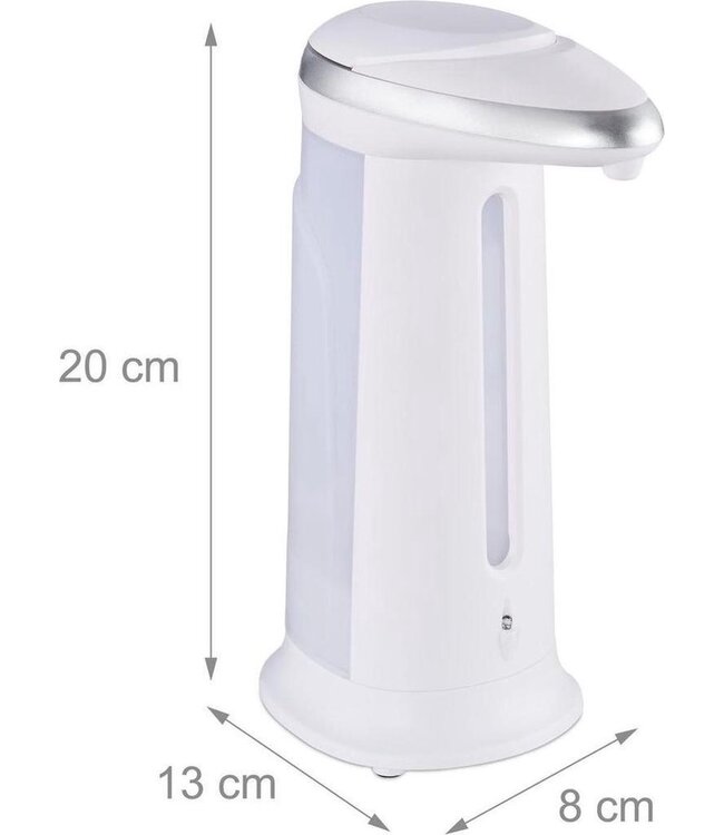 Seifenspender mit Sensor 330 ml - automatische Seifenpumpe mit Infrarot-Kontrollsensor