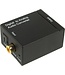 Digital Optisch zu Analog Audio Konverter - Koaxial - SPDIF - DAC - D2A - Digital Optisch Koaxial Toslink zu Analog RCA Audio Konverter