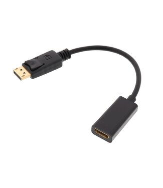 Garpex DisplayPort auf HDMI Adapter - 4K Ultra HD 60Hz - Schwarz