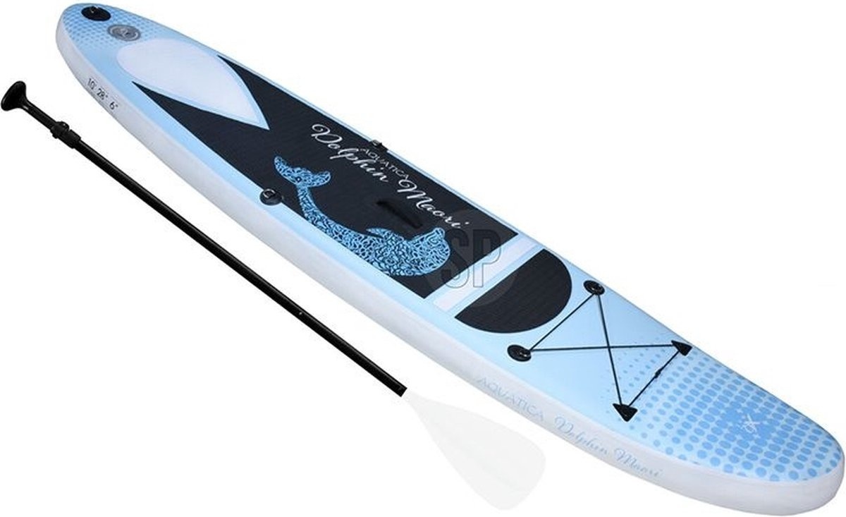 in einer günstig Kaufen-XQ Max SUP Board Aquatica - 305cm - Modell Delphin. XQ Max SUP Board Aquatica - 305cm - Modell Delphin <![CDATA[Aufblasbares Stand-Up-Paddleboard, das dank seiner Dicke von 15 cm stabiler ist als Anfänger-Sup-Boards, sodass Sie noch mehr Stabilität auf 