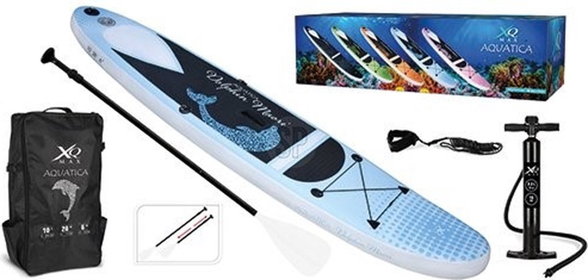 8719407081889 - XQ Max SUP Board Aquatica - 305cm - Modell Delphin 8719407081889 - XQ Max SUP Board Aquatica - 305cm - Modell Delphin