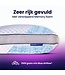 Soulsnooze® Memory Foam Pillow Dawn - 100 Nächte Probeschlaf - Verstellbares Design - Geeignet für Rücken-, Seiten- und Bauchschläfer - Zerkleinerter Memory Foam