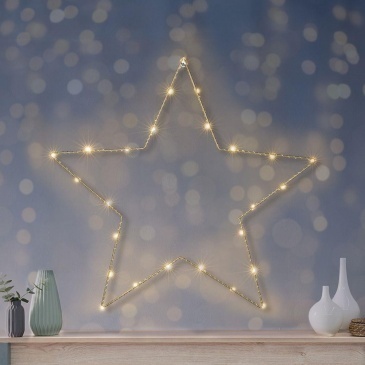 Zuhause  günstig Kaufen-Nampook LED-Sternenlicht. Nampook LED-Sternenlicht <![CDATA[Weihnachtsstern mit 25 goldenen LEDs. Dekorieren Sie Ihr Zuhause, verleihen Sie ihm einen festlichen Look und stimmen Sie sich auf die Feiertage ein mit dieser tollen Weihnachtsbeleuchtung. * Gr