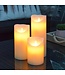 O'DADDY® LED-Kerzen mit beweglicher Flamme - 12,5cm 8d - Mit Timer und Dimmerfunktion - LED-Kerzen mit Fernbedienung